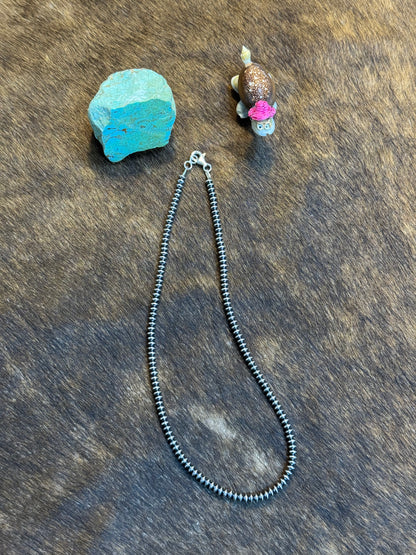 4MM Rondelle Sterling Pearls