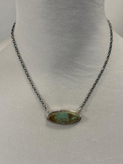 Kingman Turquoise Surfboard Necklaces
