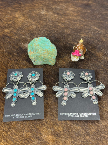 Sterling Silver Butterfly Earring