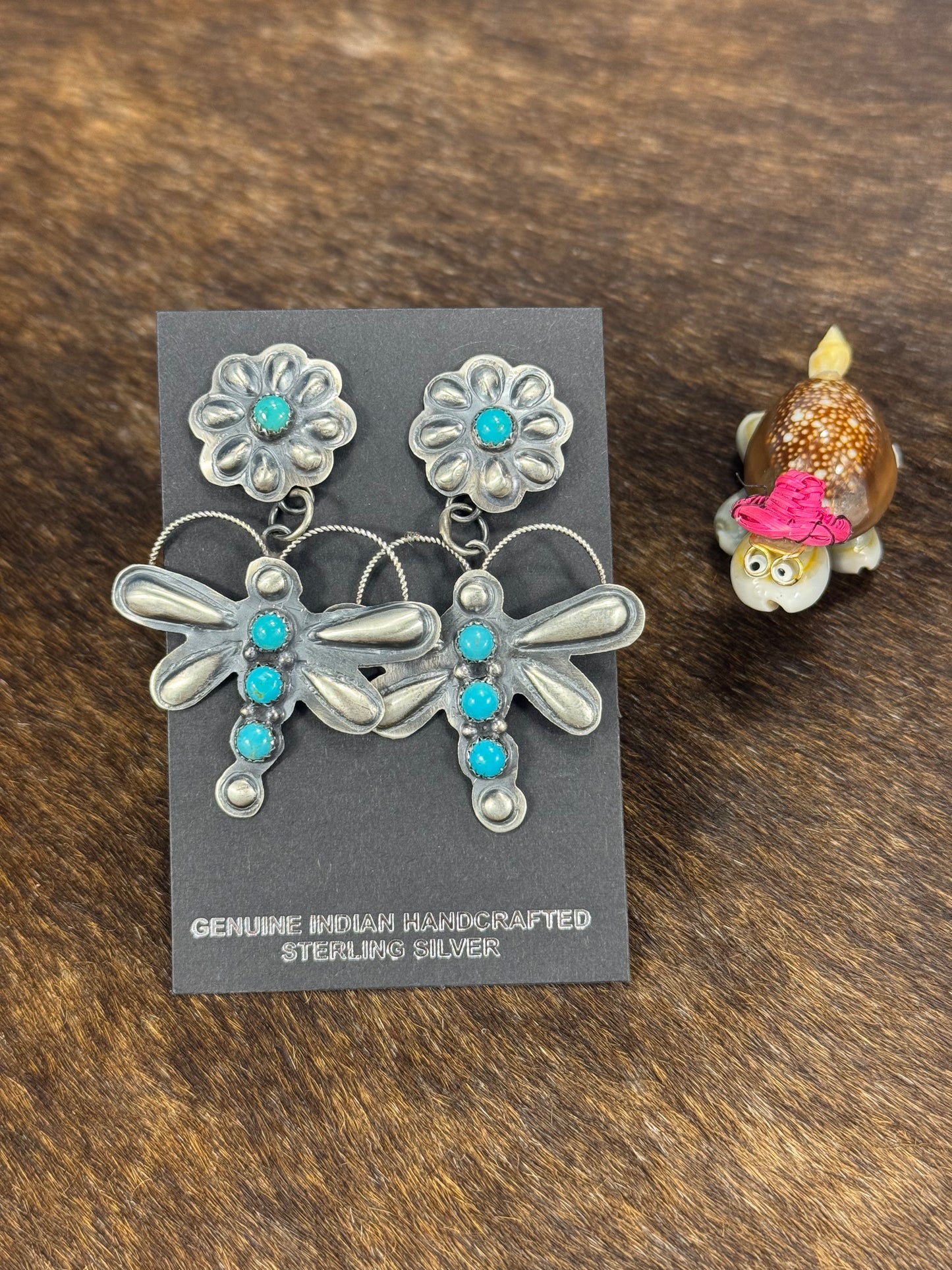 Sterling Silver Butterfly Earring