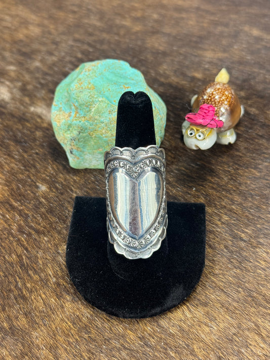 Sterling Silver Heart Ring