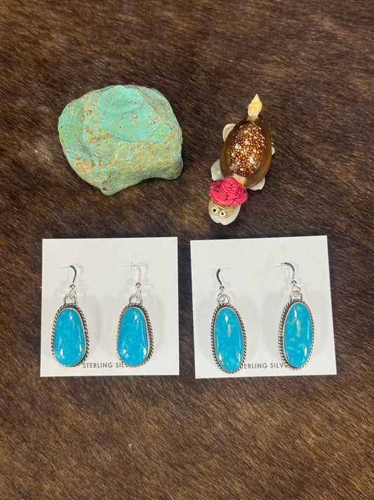 Kingman Turquoise Dangle