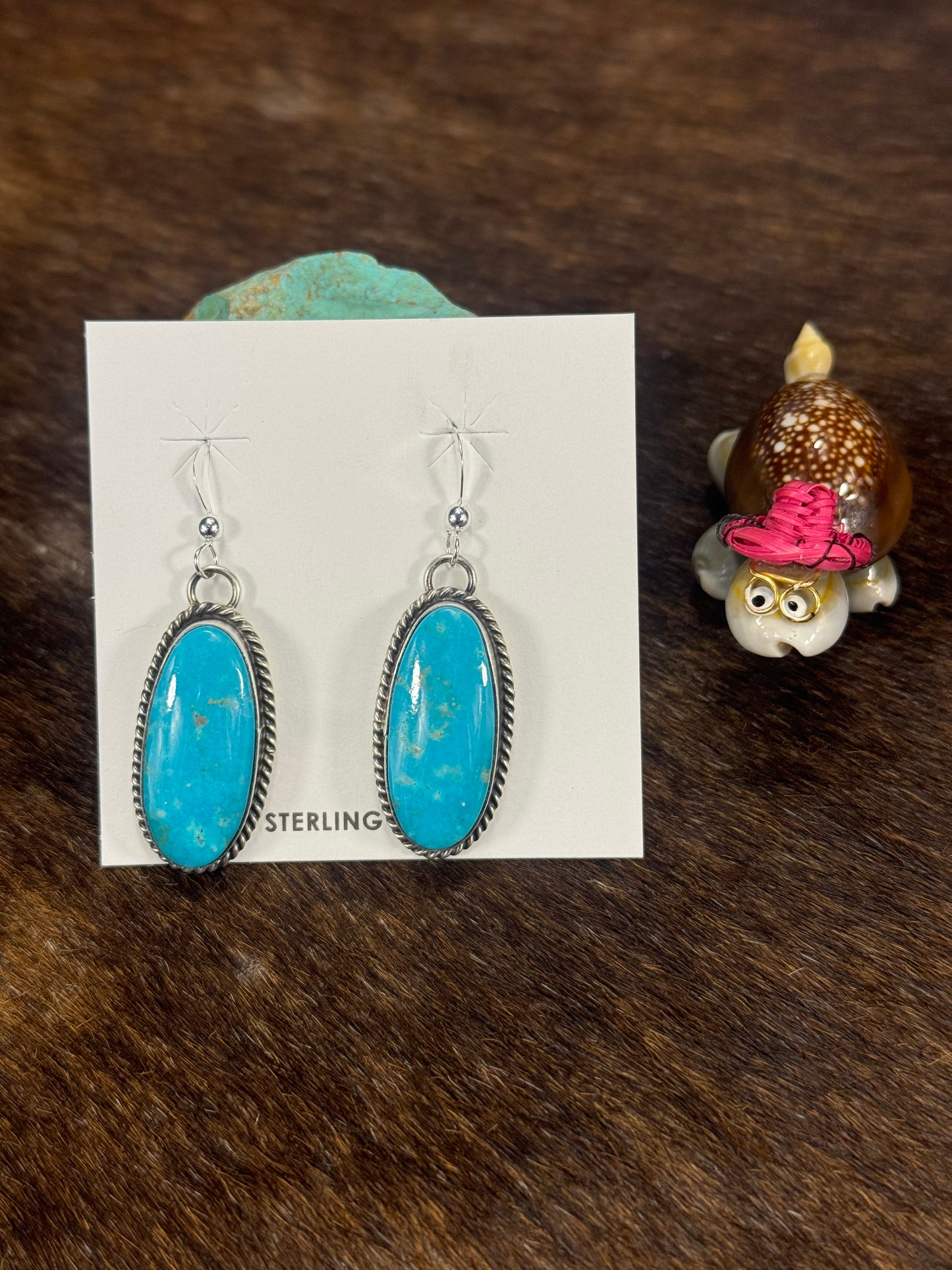 Kingman Turquoise Dangle