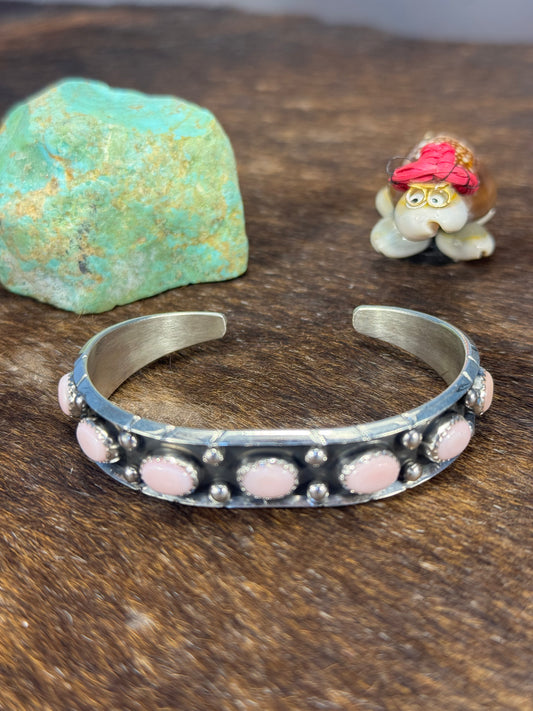 Pink Conch Bracelet