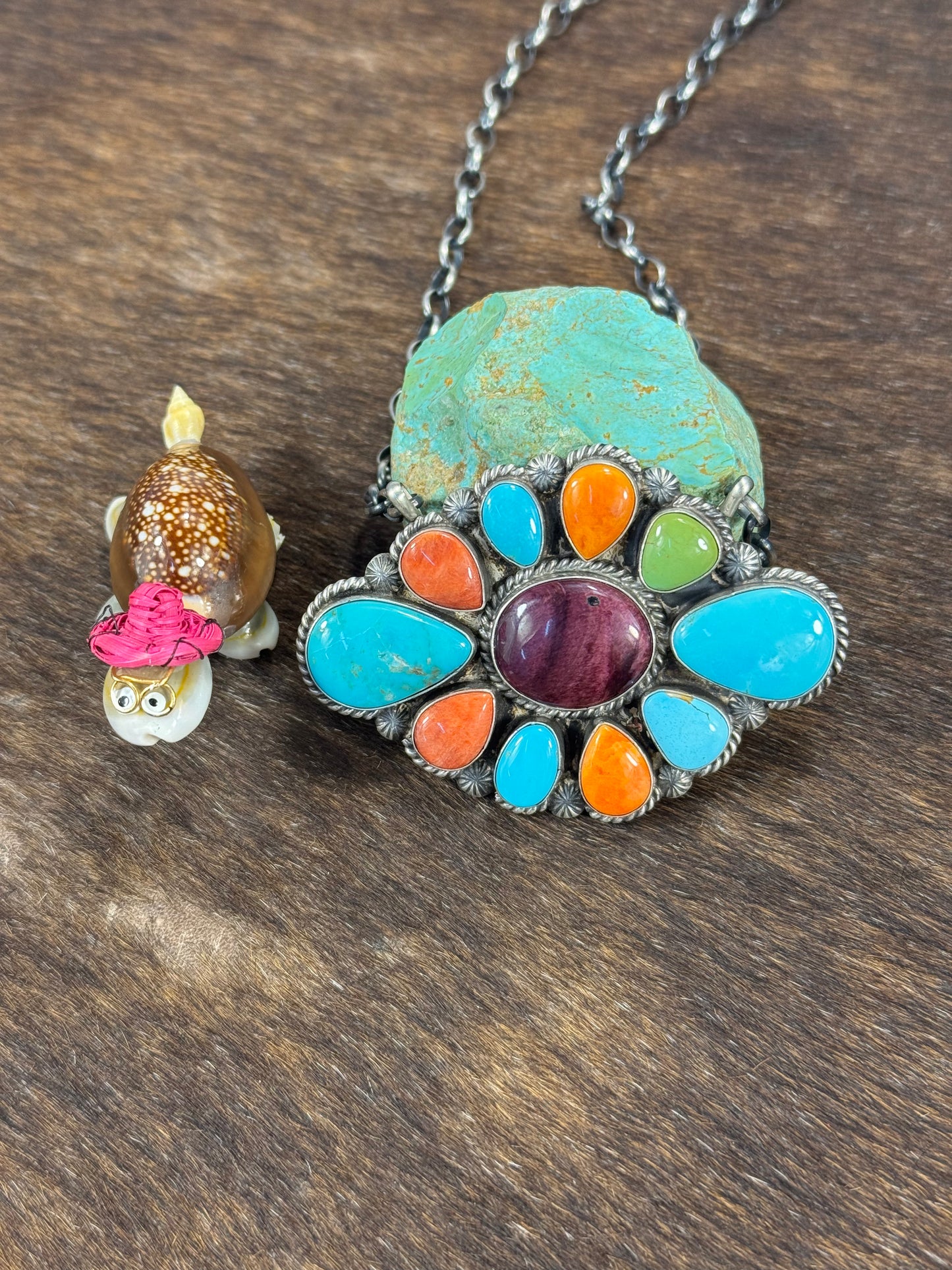 Multi Color Cluster Fixed Pendant
