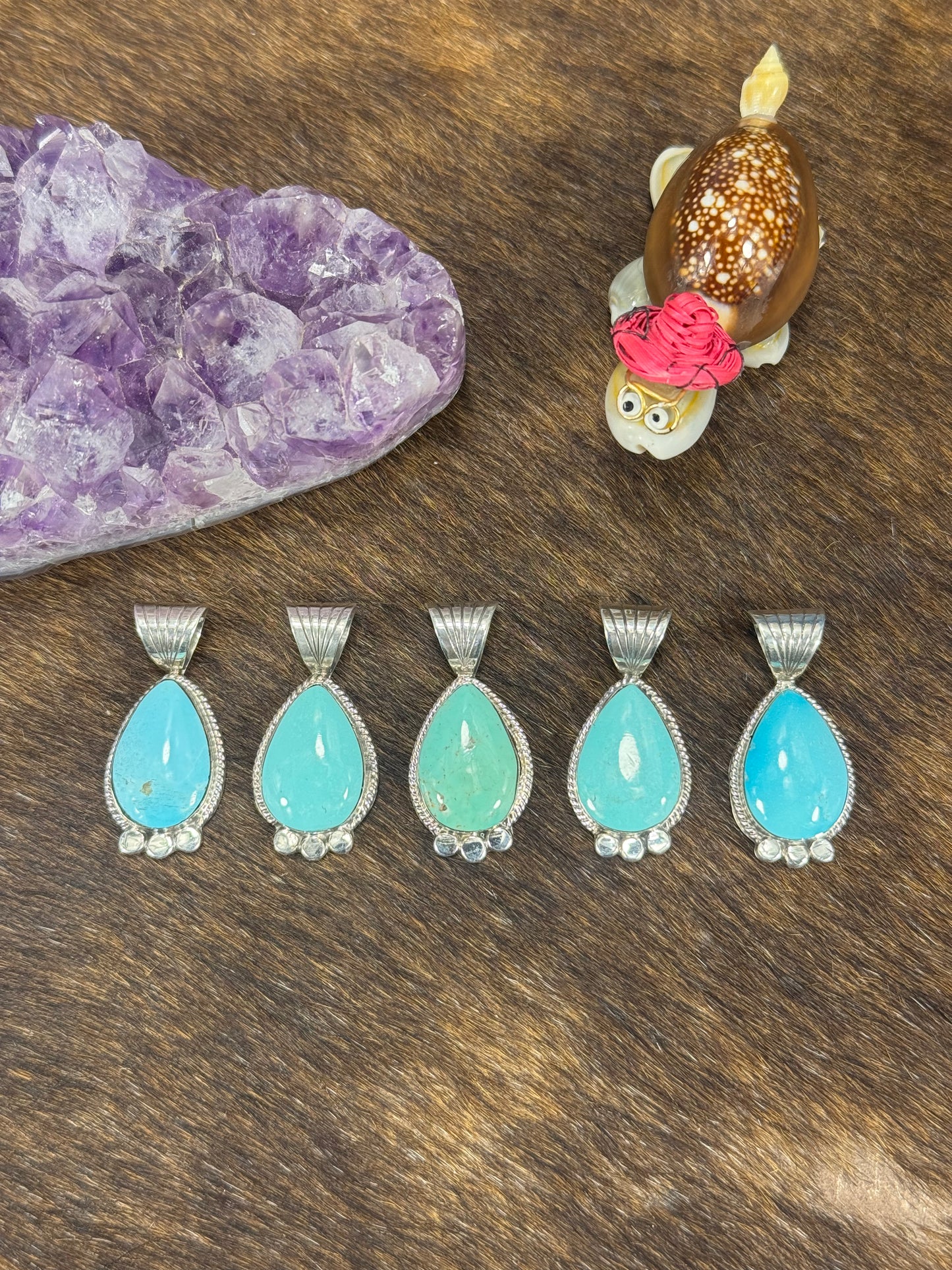 Kingman Turquoise Pendant
