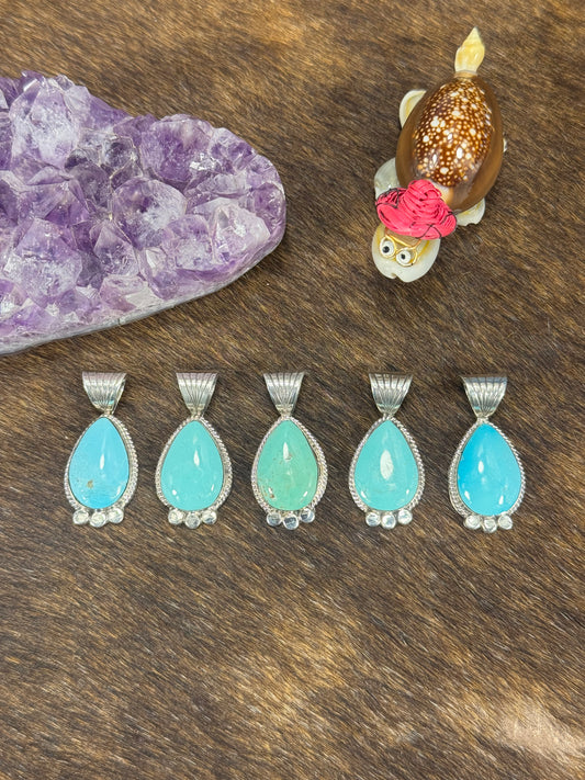 Kingman Turquoise Pendant
