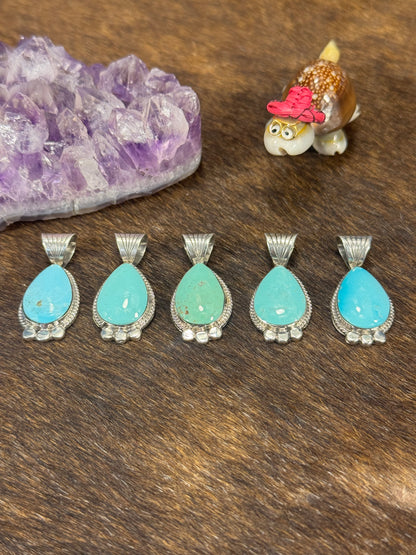 Kingman Turquoise Pendant