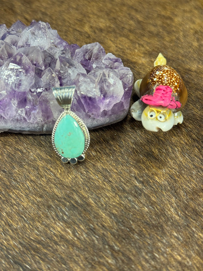 Kingman Turquoise Pendant