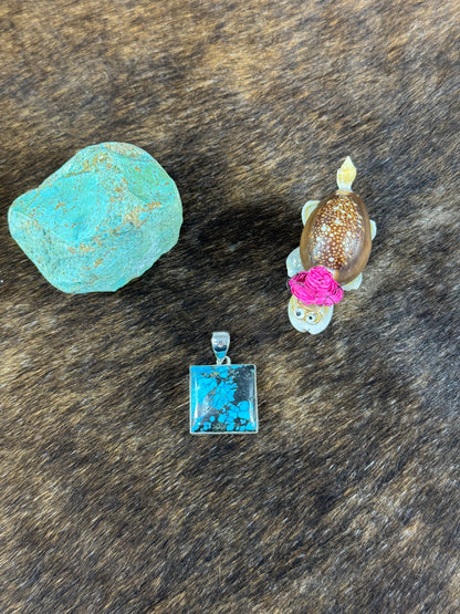 Tibetan Turquoise Pendants