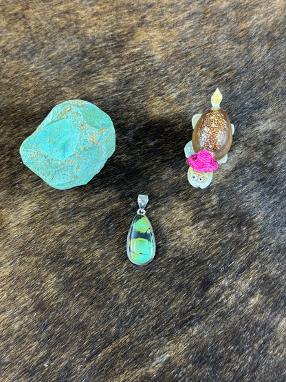 Tibetan Turquoise Pendants