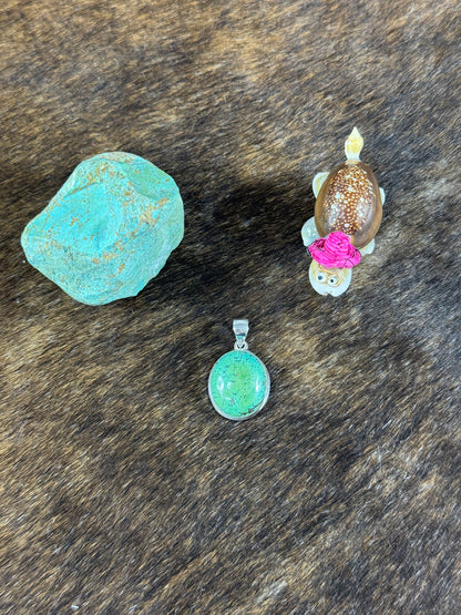 Tibetan Turquoise Pendants