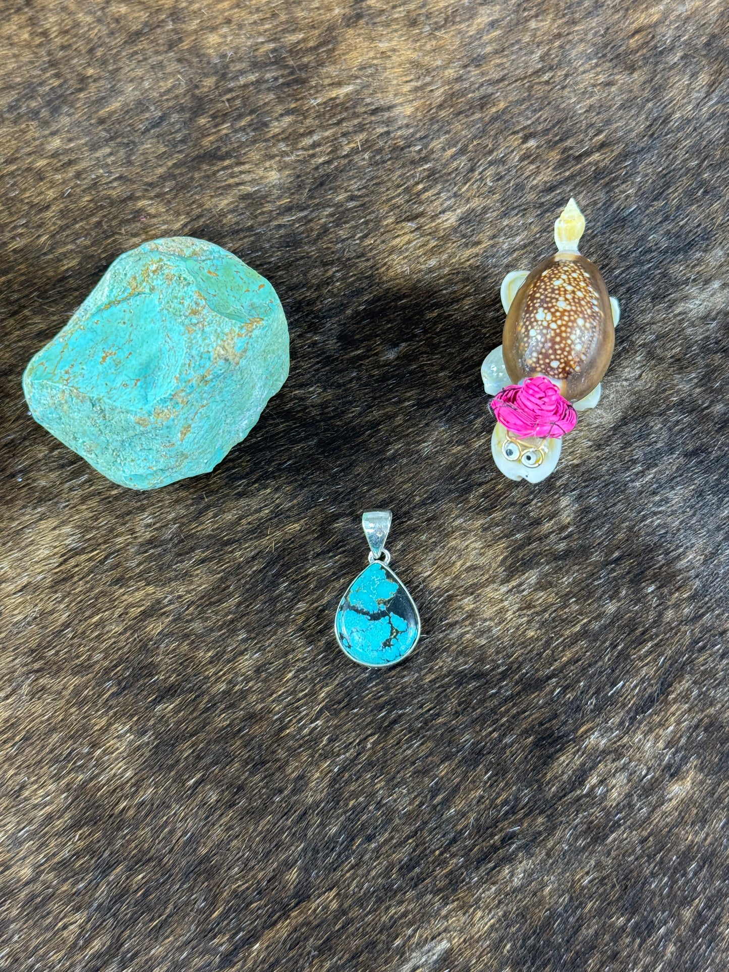 Tibetan Turquoise Pendants
