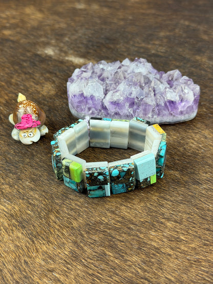 Muti Color Stretch Braclet