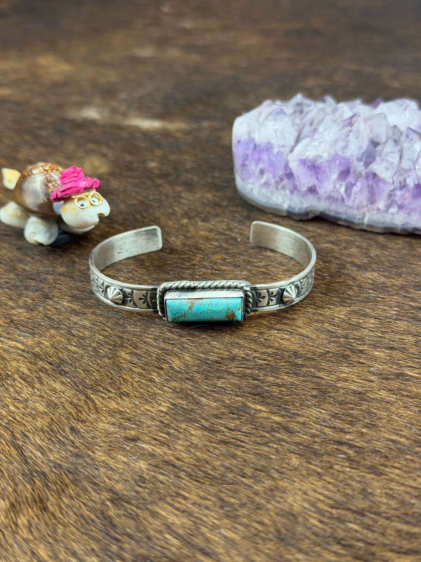 #8 Turquoise Bar Bracelet