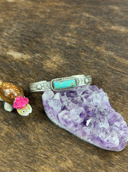 #8 Turquoise Bar Bracelet