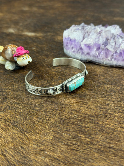 #8 Turquoise Bar Bracelet
