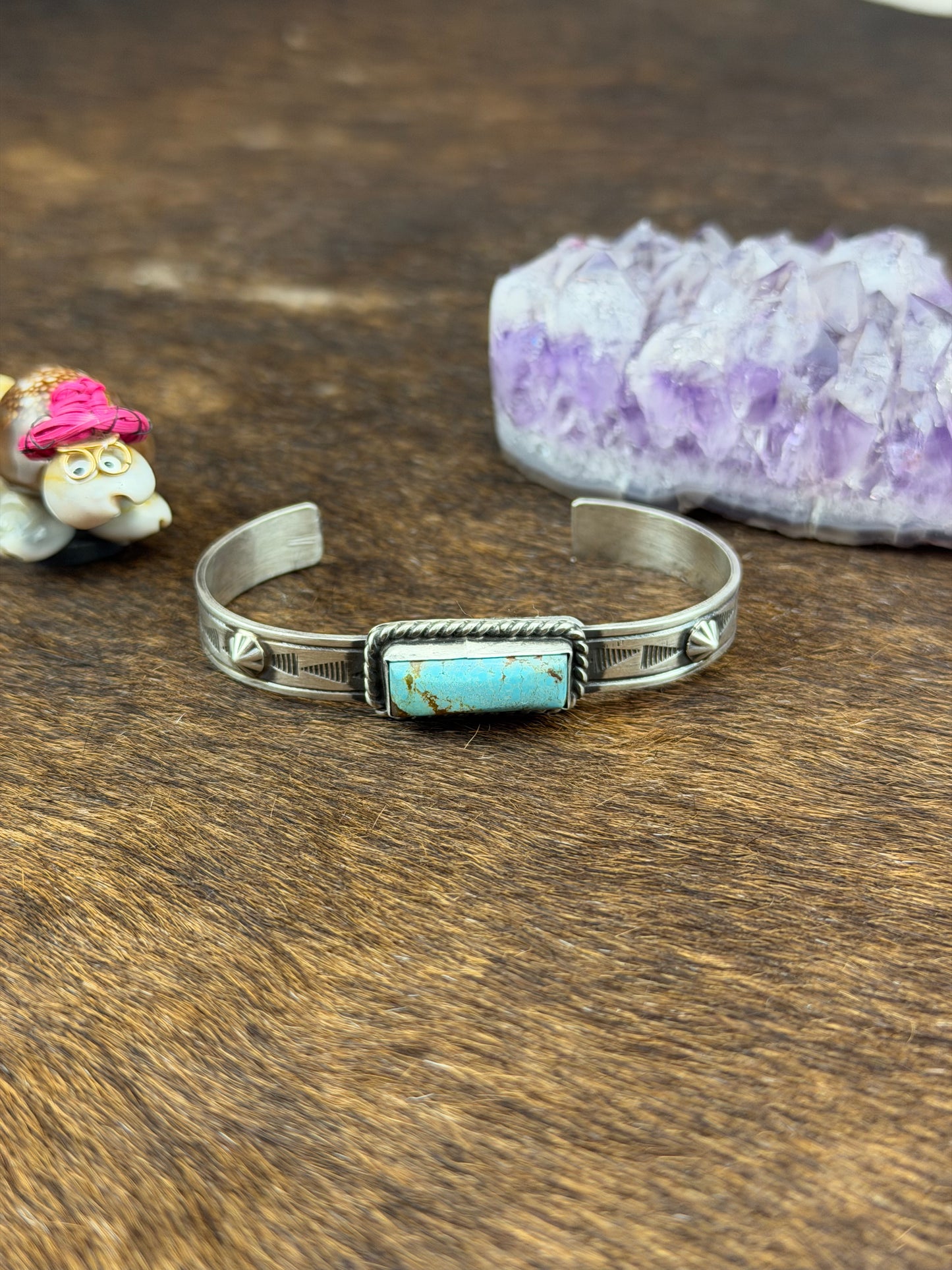 #8 Turquoise Bar Bracelet