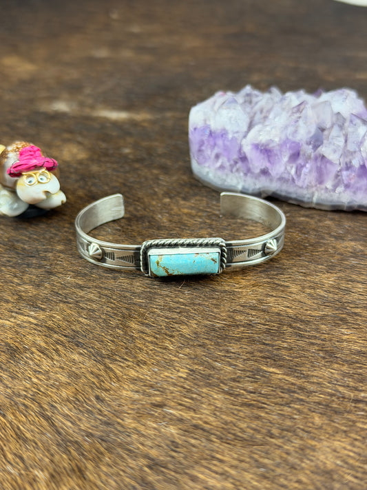 #8 Turquoise Bar Bracelet