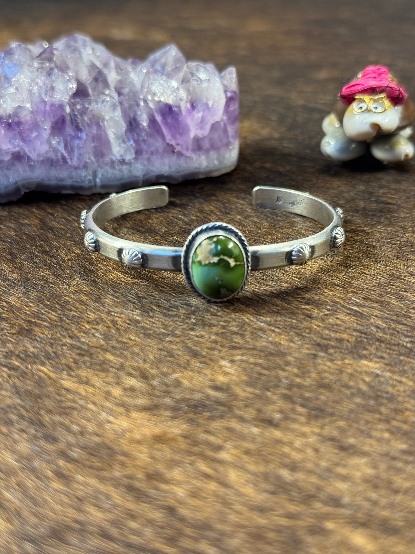 Sonoran Gold Seashell Bracelet