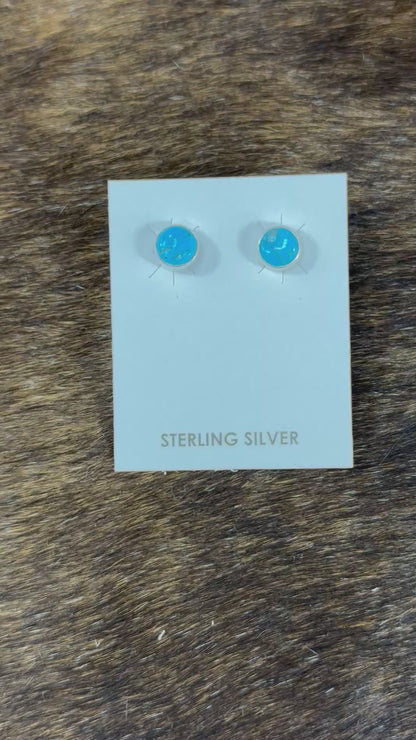 Sleeping Beuty Stud Earrings