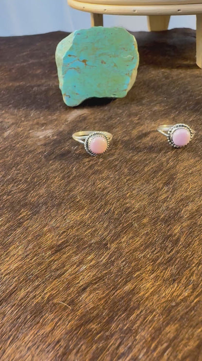 Pink Conch Ring