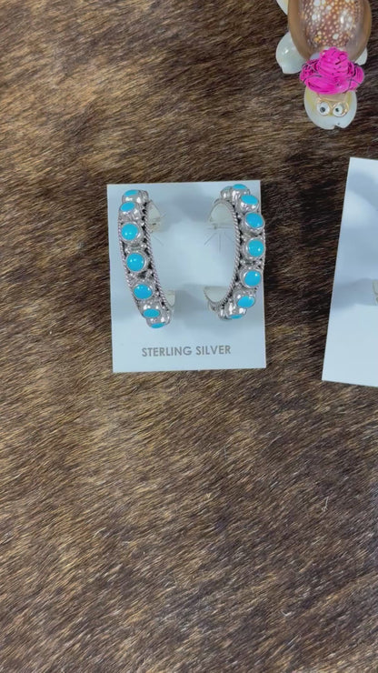 Kingman Hoop Earrings